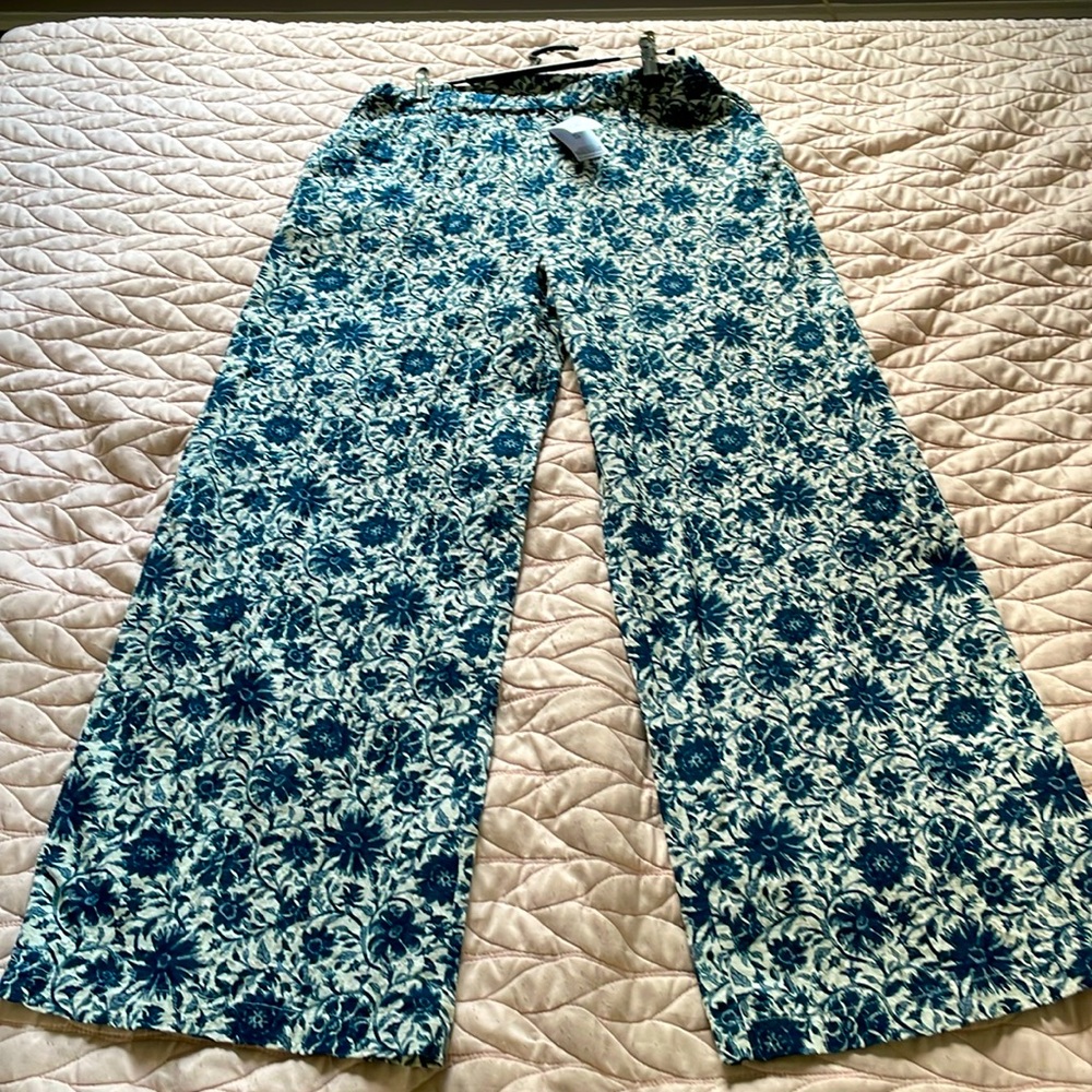 Primark Blue Floral Women's Flare Jeans